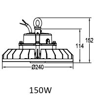 UFO High Bay LED Light - Energy-Efficient Industrial Lighting Solution